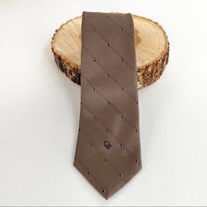 Christian Dior Woven in Italy Tie